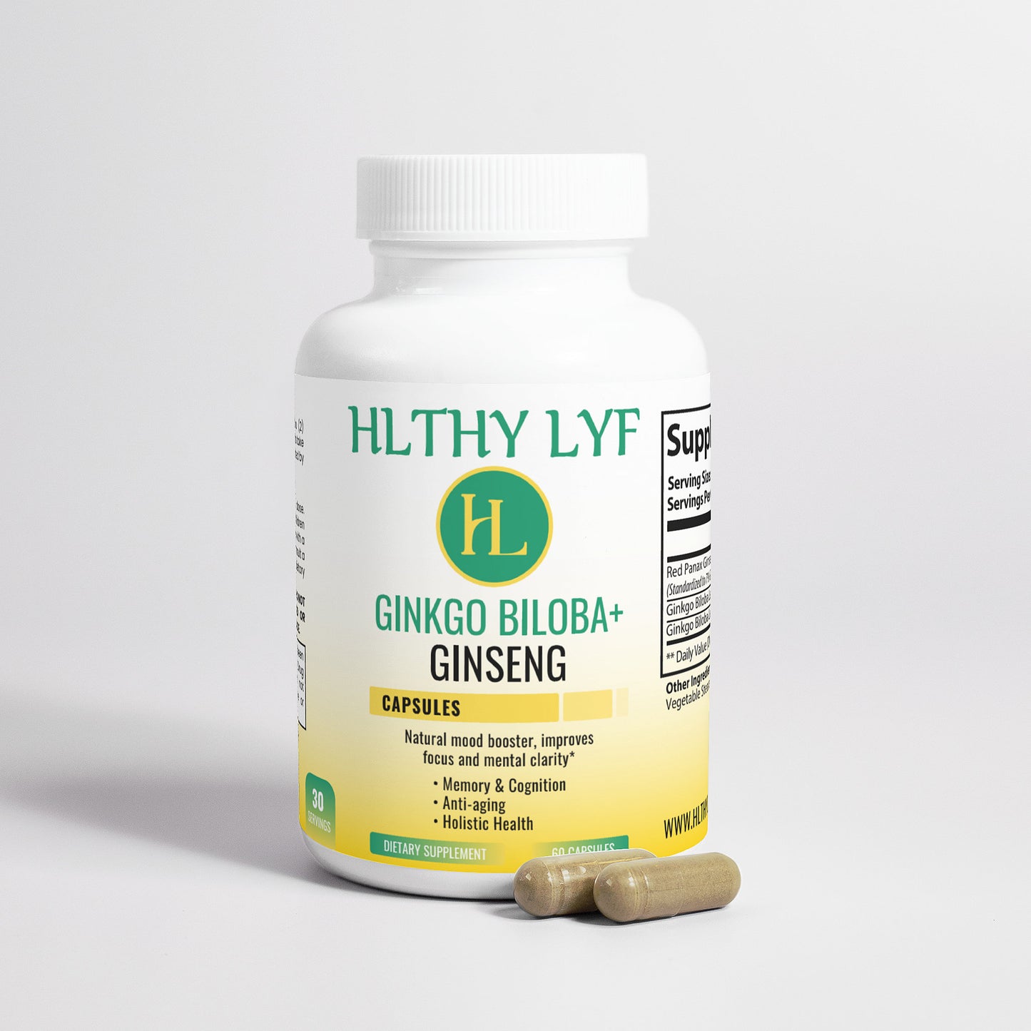 Ginkgo Biloba + Ginseng