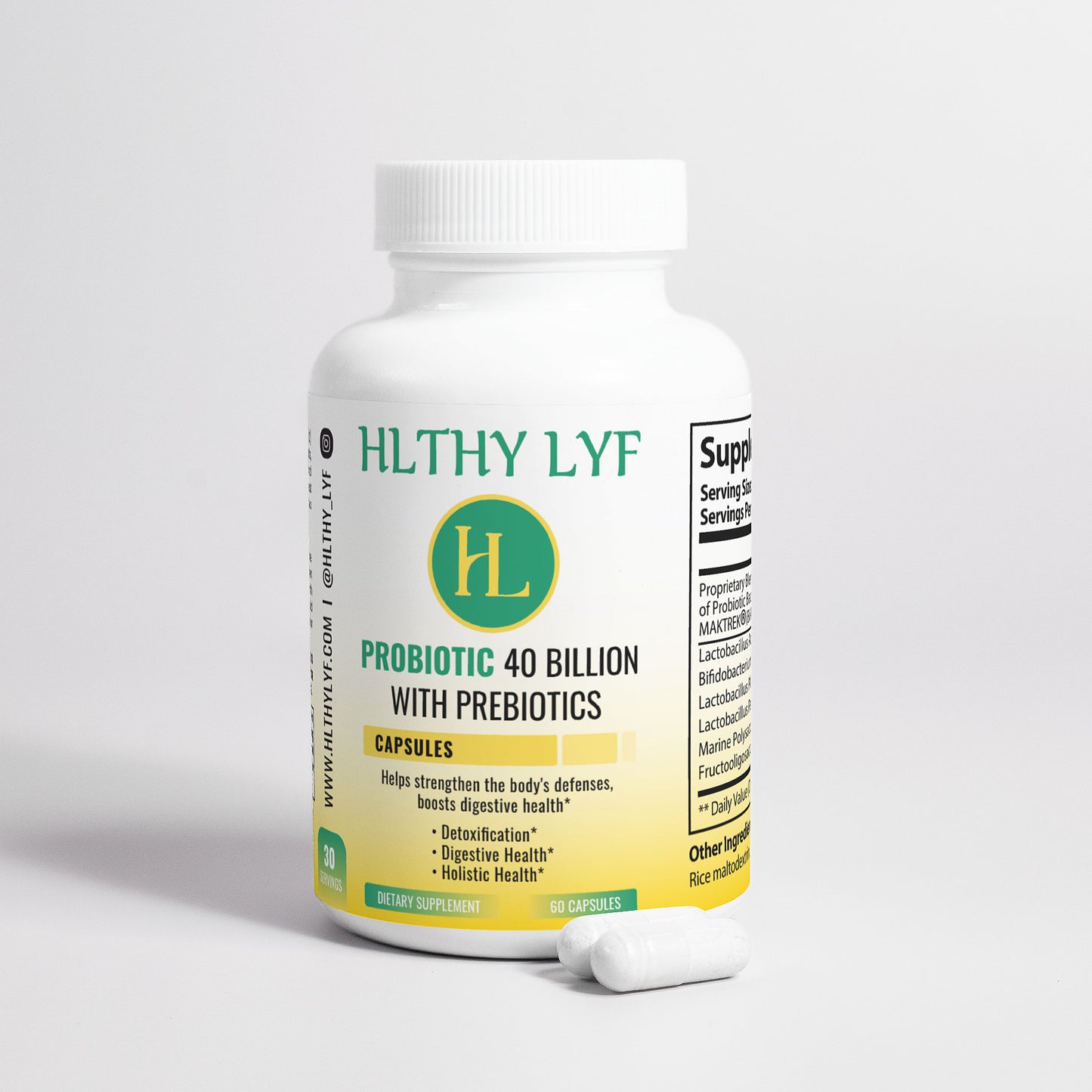 Probiotic 40 Billion with Prebiotics