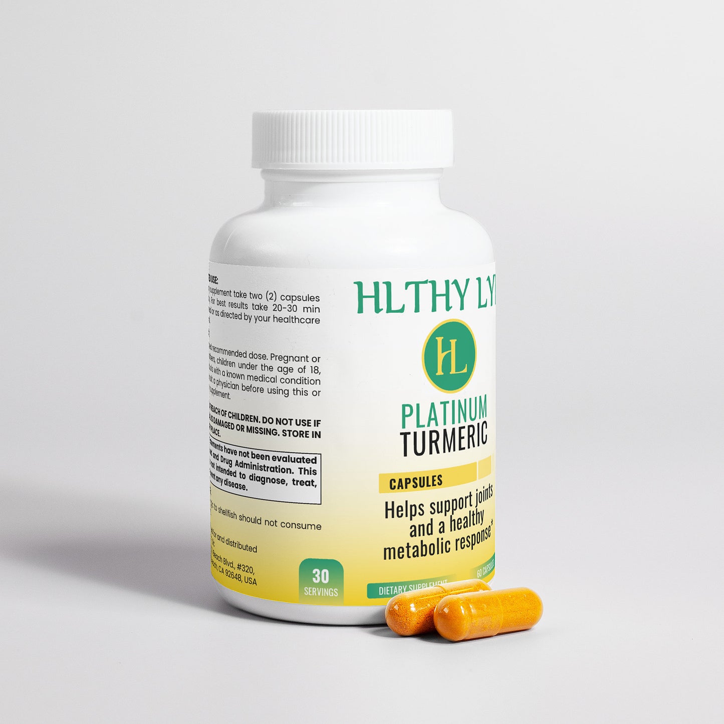 Platinum Turmeric