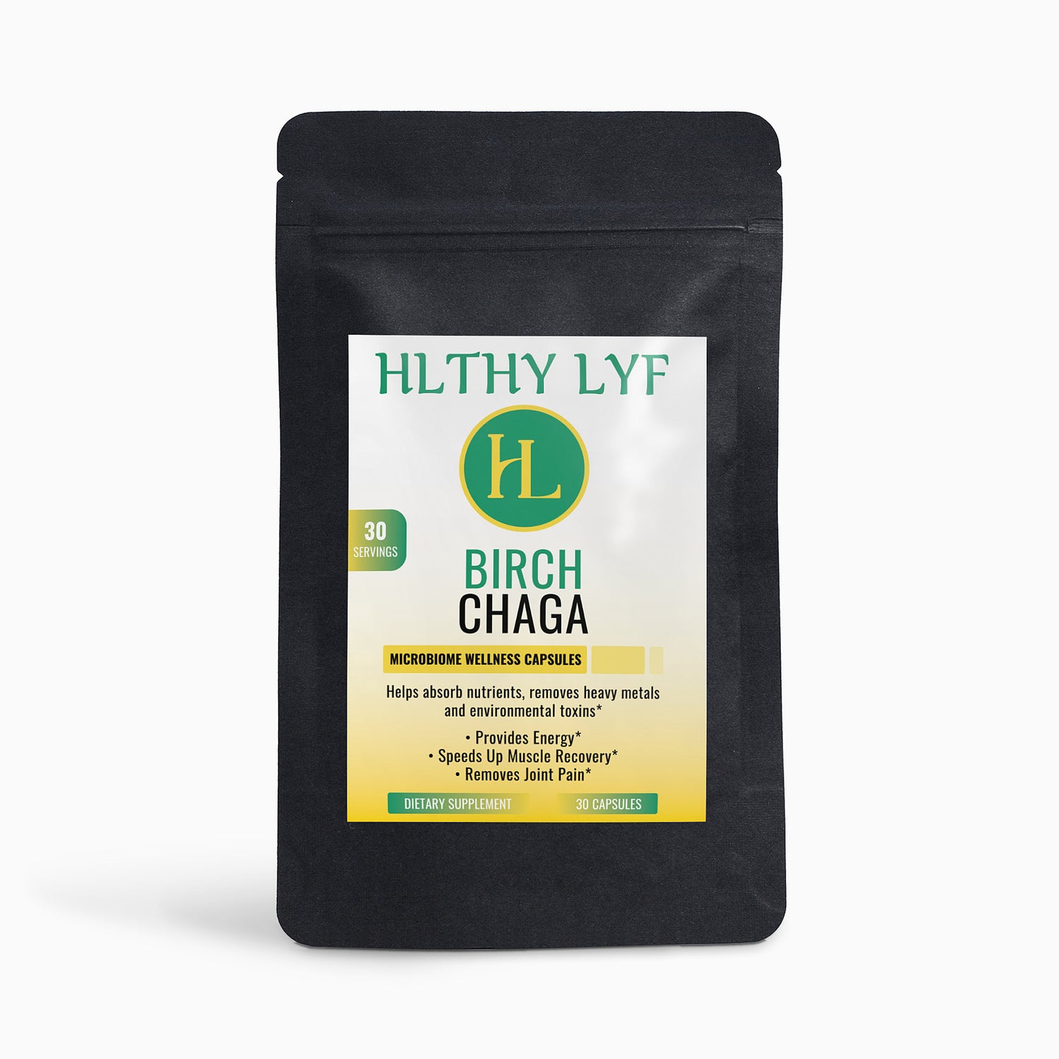 Birch Chaga Microbiome Wellness Capsules